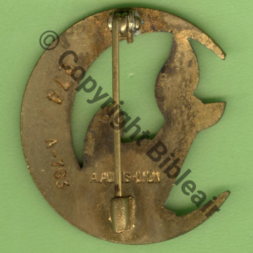 A0763  EALA 7.72  TEBESSA  A.AUGIS LYON 1Ligne Eping bascule bijoutier Dos lisse No274 Src.Y.GENTY 325Eur(x8)